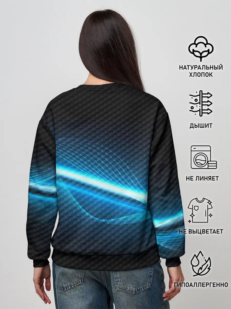 Женский свитшот / KIA machine motor XXI