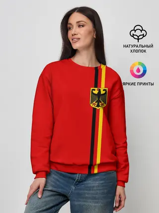 Женский свитшот / Германия, лента с гербом
