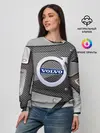 Женский свитшот / VOLVO metalic 2018