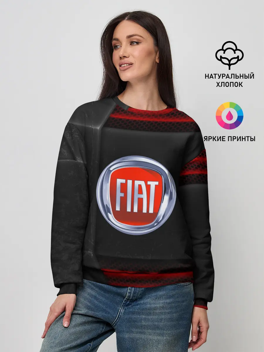 Женский свитшот / FIAT auto sport