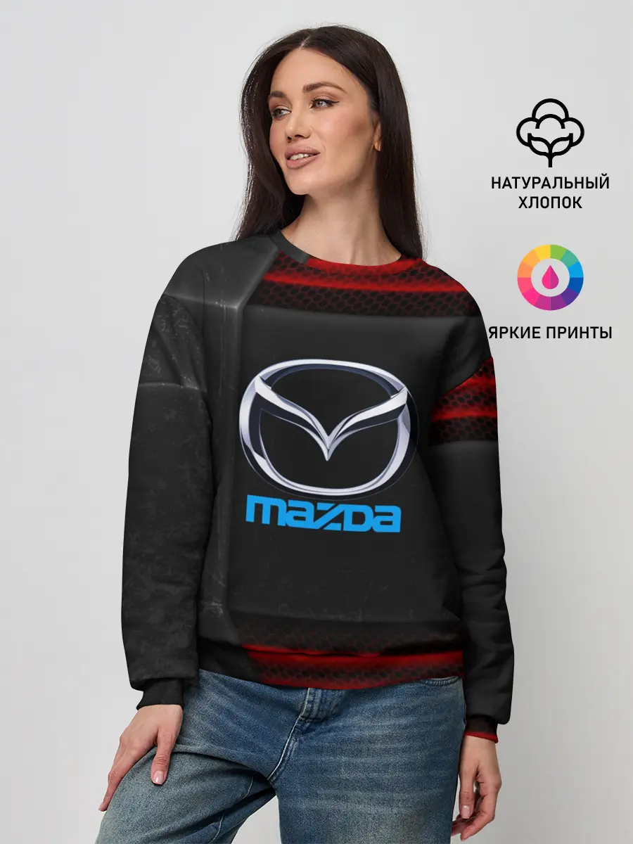 Женский свитшот / Mazda auto sport