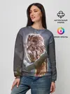 Женский свитшот / Сова