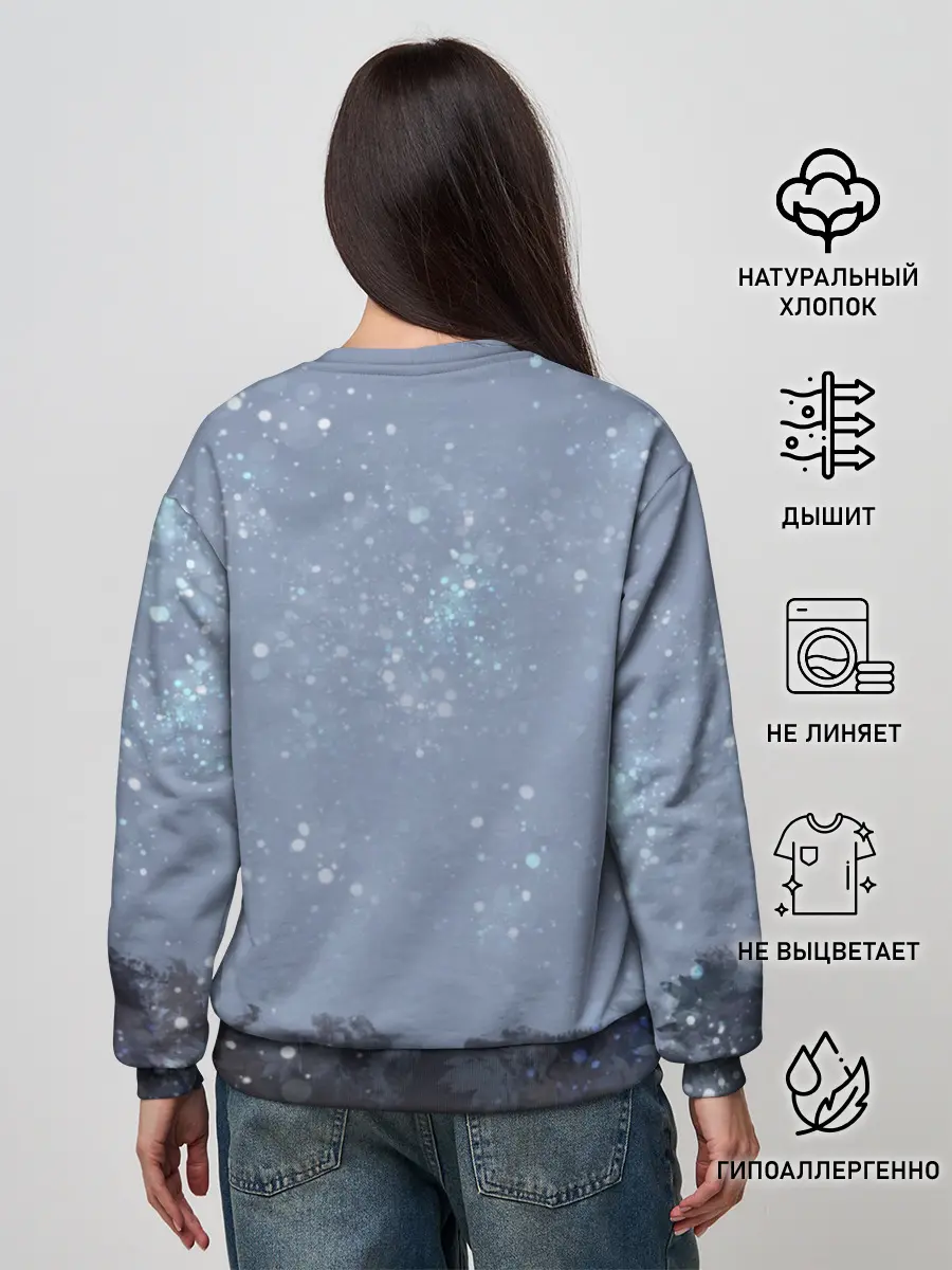 Женский свитшот / Dark knight