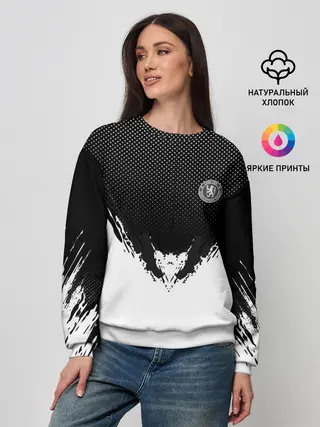 Женский свитшот / Chelsea black 2018