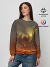 Женский свитшот / Fire Dragon