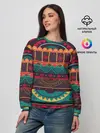 Женский свитшот / Мексиканский орнамент
