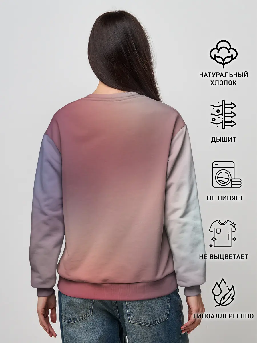 Женский свитшот / Konosuba в шляпе