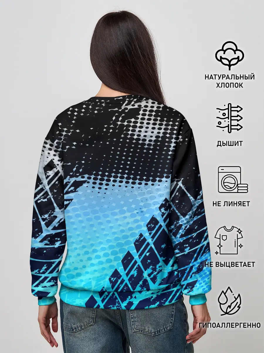 Женский свитшот / Mitsubishi sport auto motors