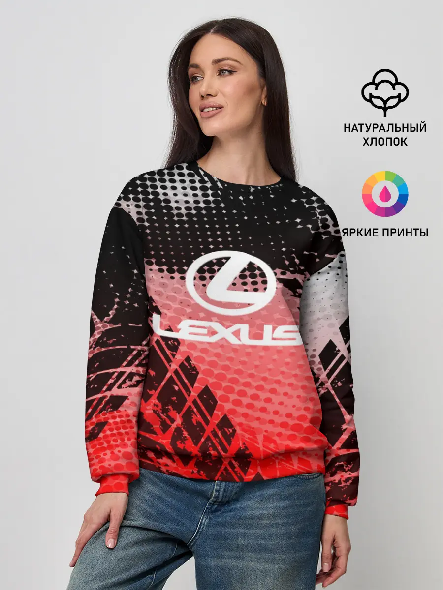 Женский свитшот / Lexus sport auto motors