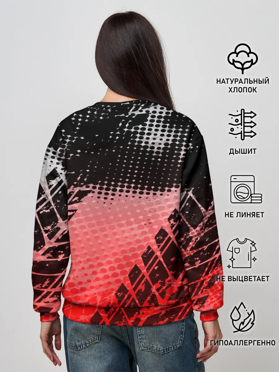 Женский свитшот / Audi sport auto motors