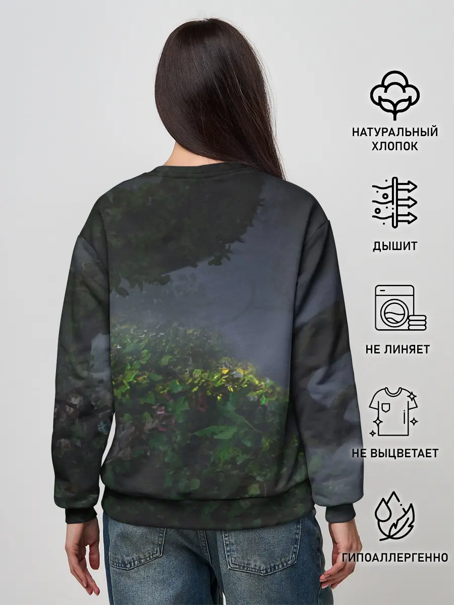 Женский свитшот / Йеннифер и Геральт