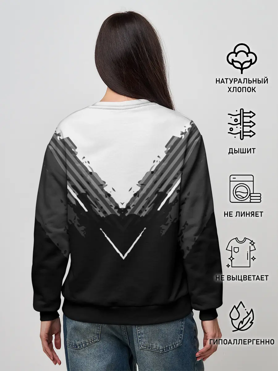 Женский свитшот / Real Madrid abstract original