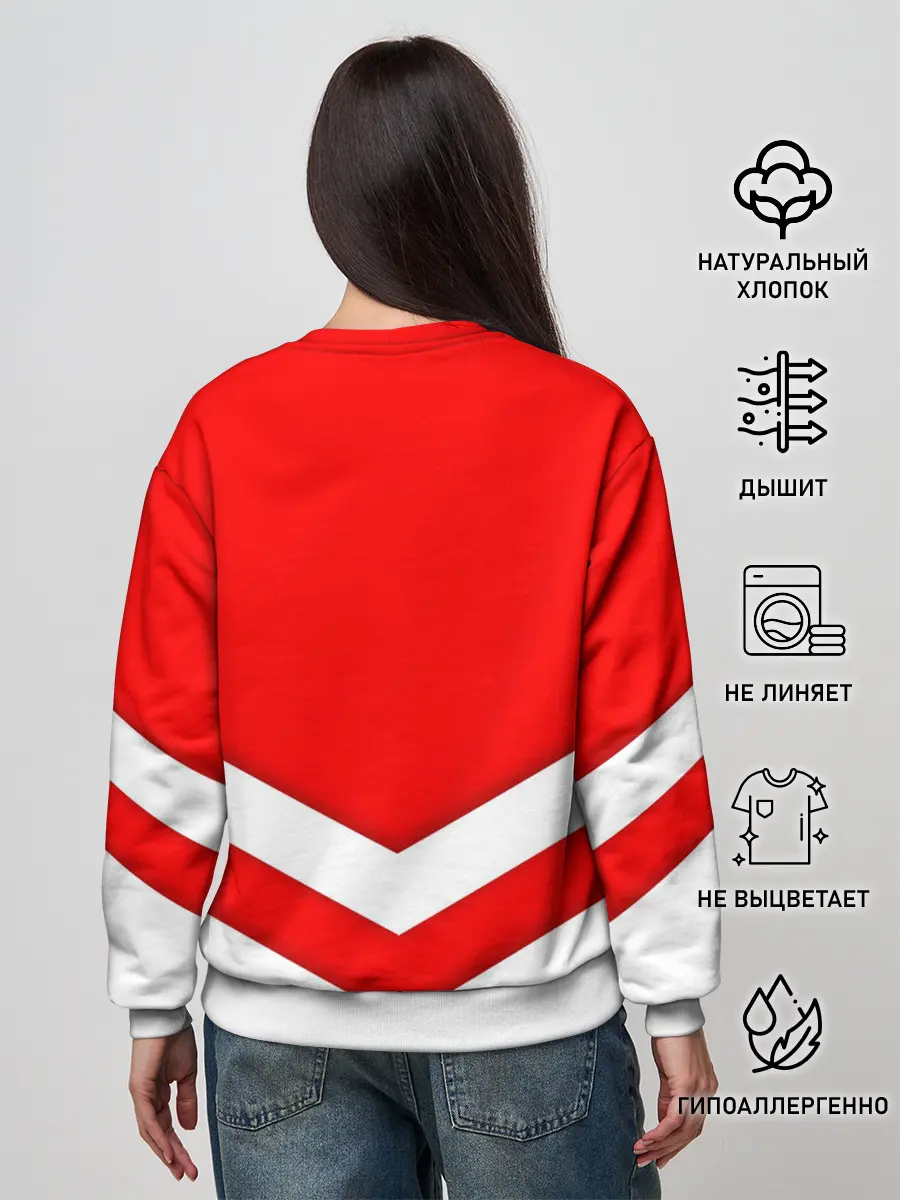 Женский свитшот / Звезды и полосы