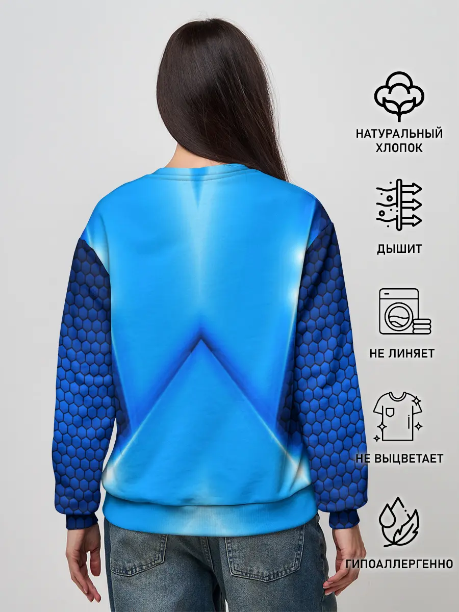 Женский свитшот / Mitsubishi car sport SKY