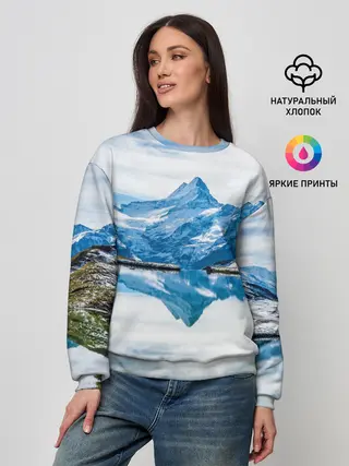 Женский свитшот / Альпы