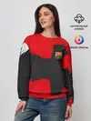 Женский свитшот / BARCELONA SPORT RED