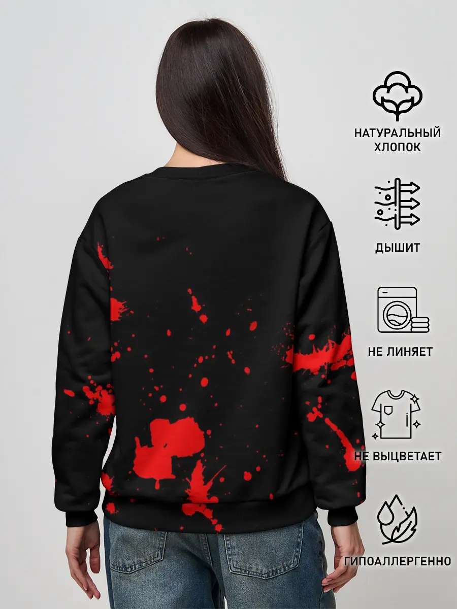 Женский свитшот / Nirvana