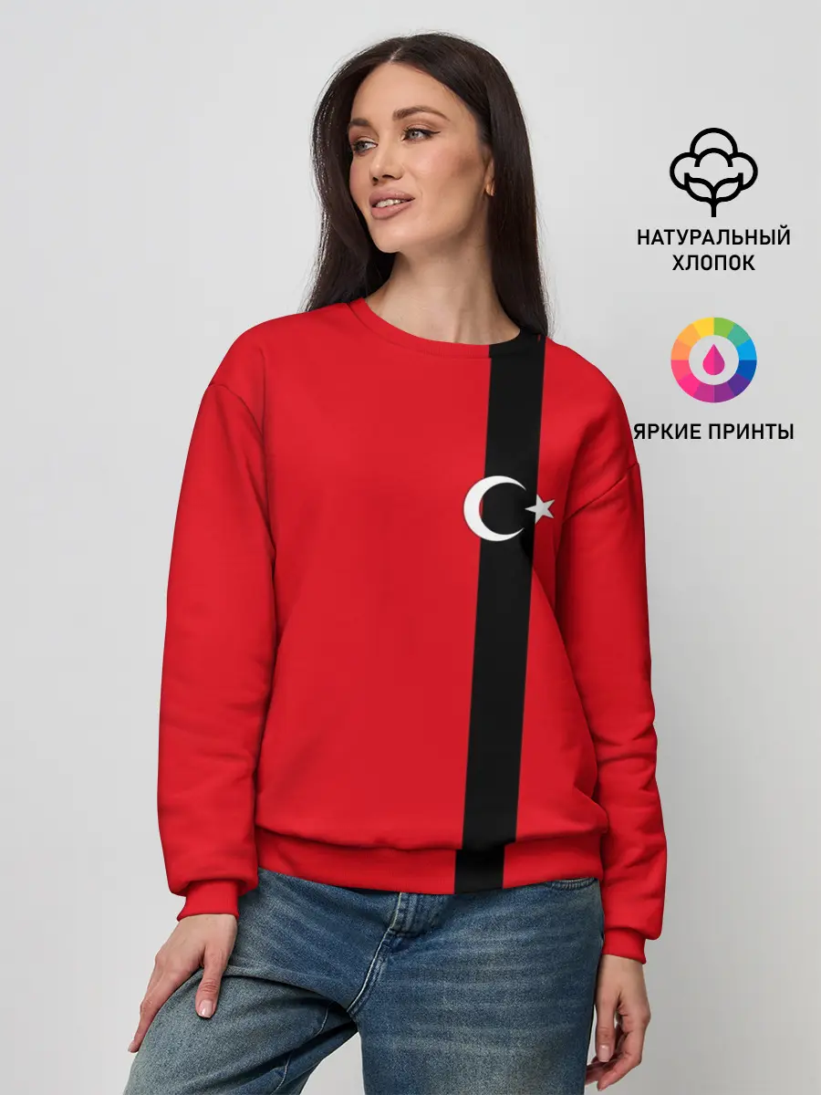 Женский свитшот / Турция лента