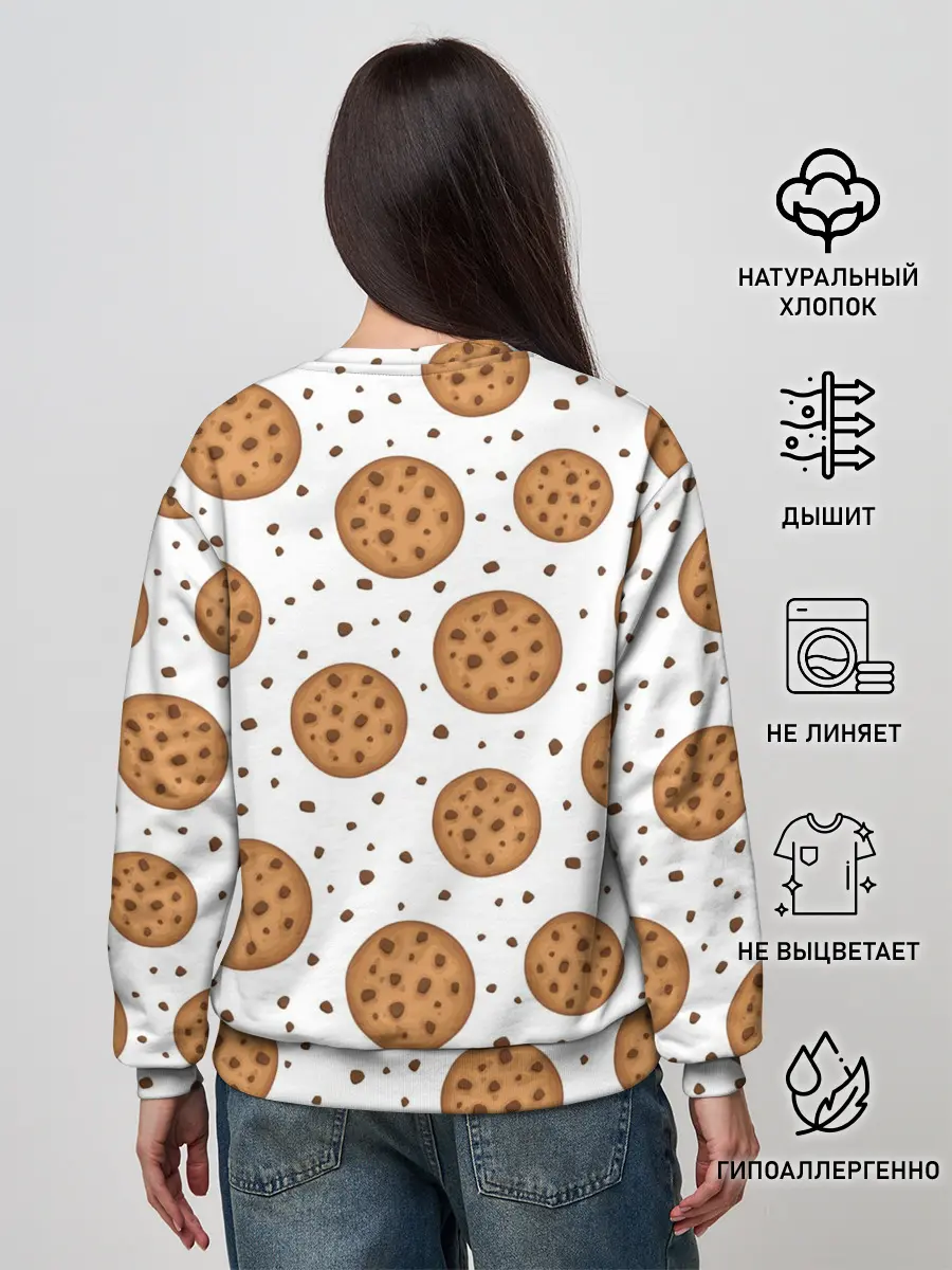 Женский свитшот / Cookie monster