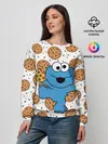 Женский свитшот / Cookie monster