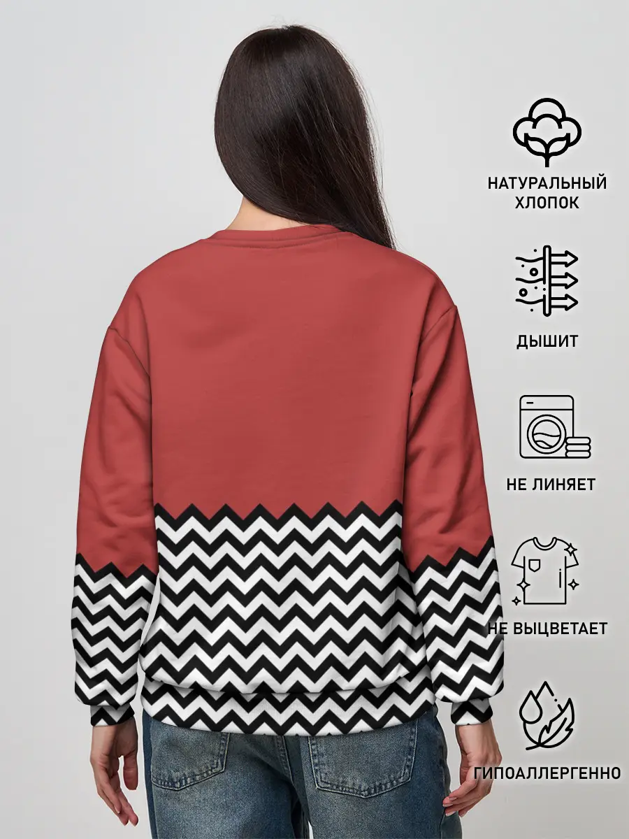 Женский свитшот / Твин Пикс