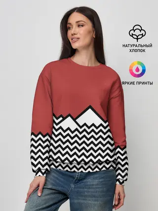 Женский свитшот / Твин Пикс