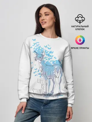 Женский свитшот / Life is Strange. Олень