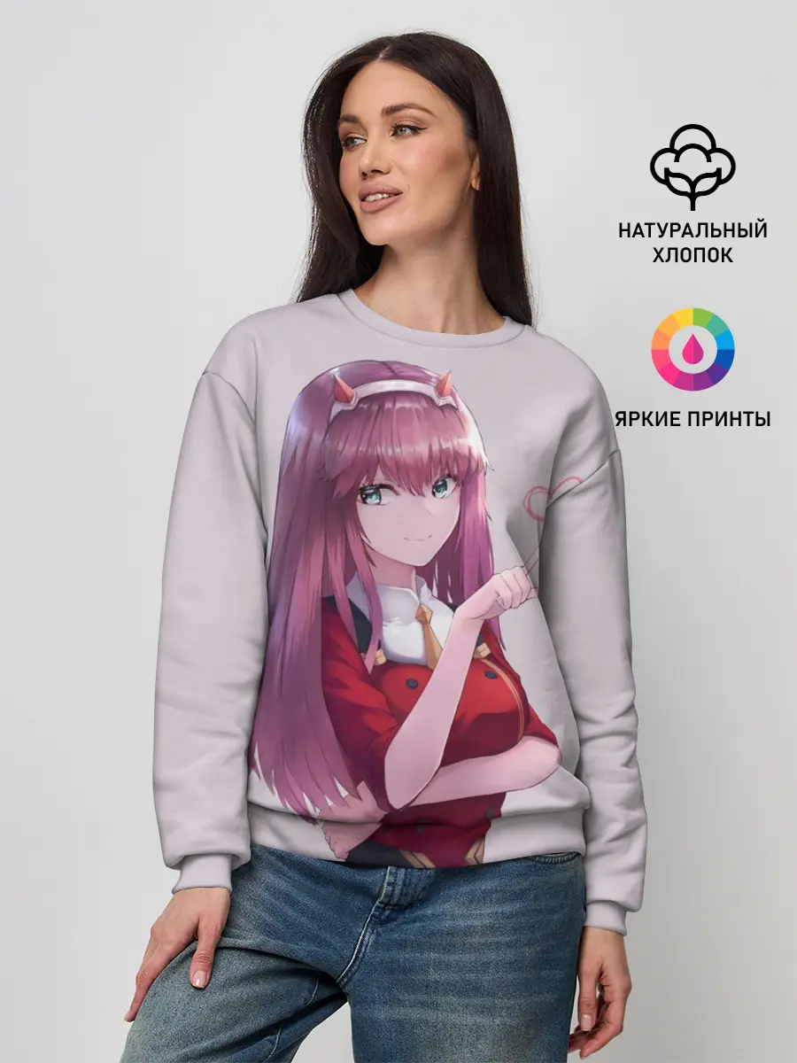 Женский свитшот / Darling heart