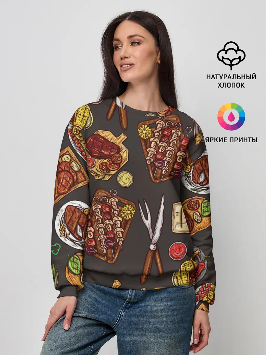 Женский свитшот / Вкуснятина