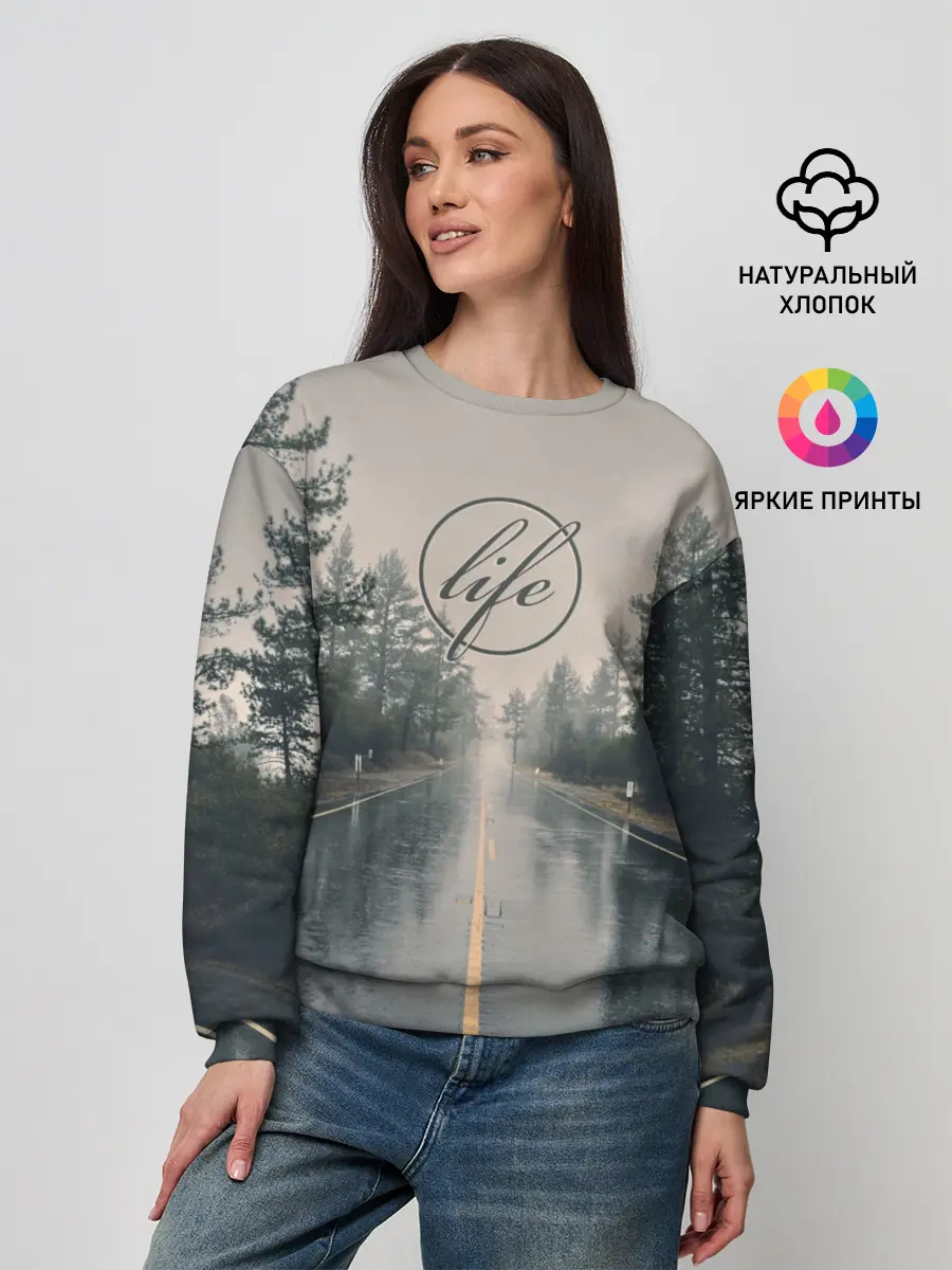 Женский свитшот / Life