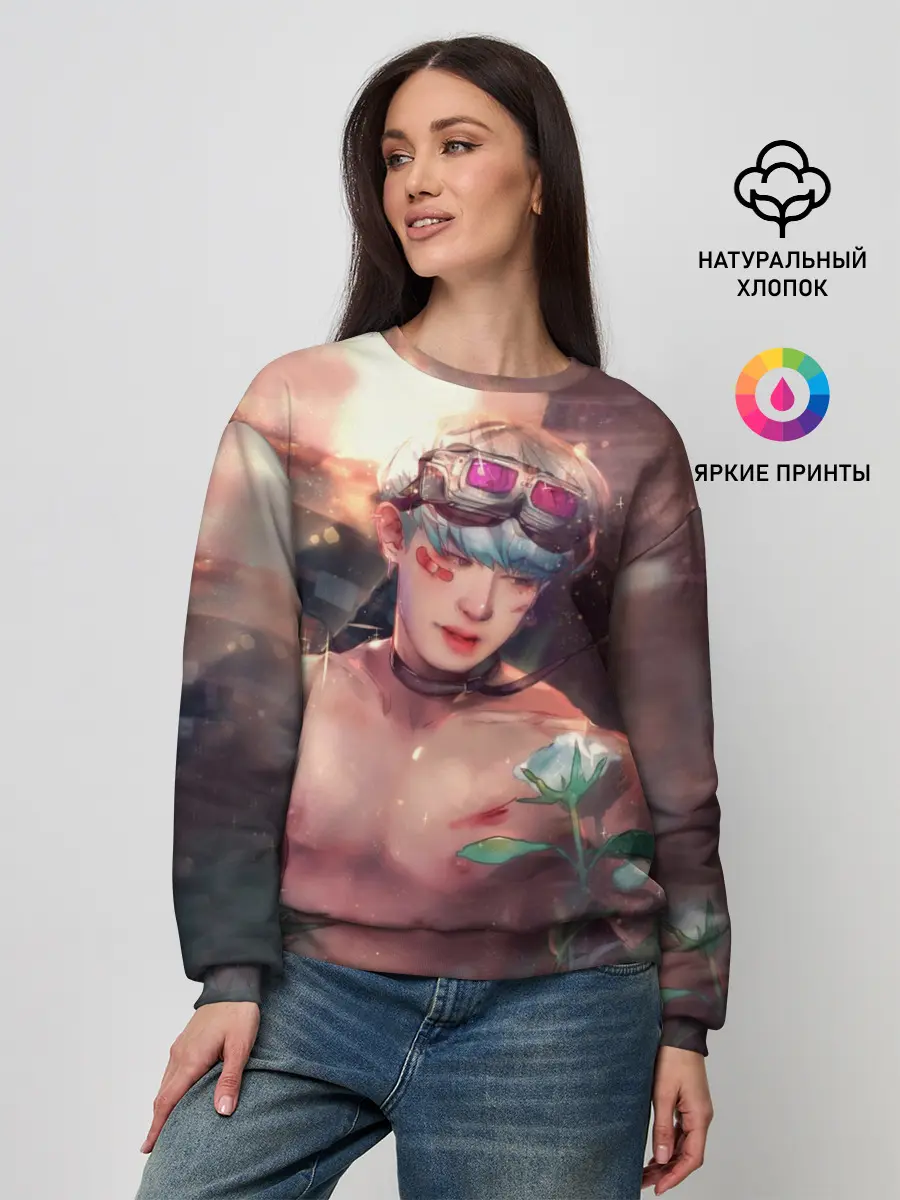 Женский свитшот / Wonho_3