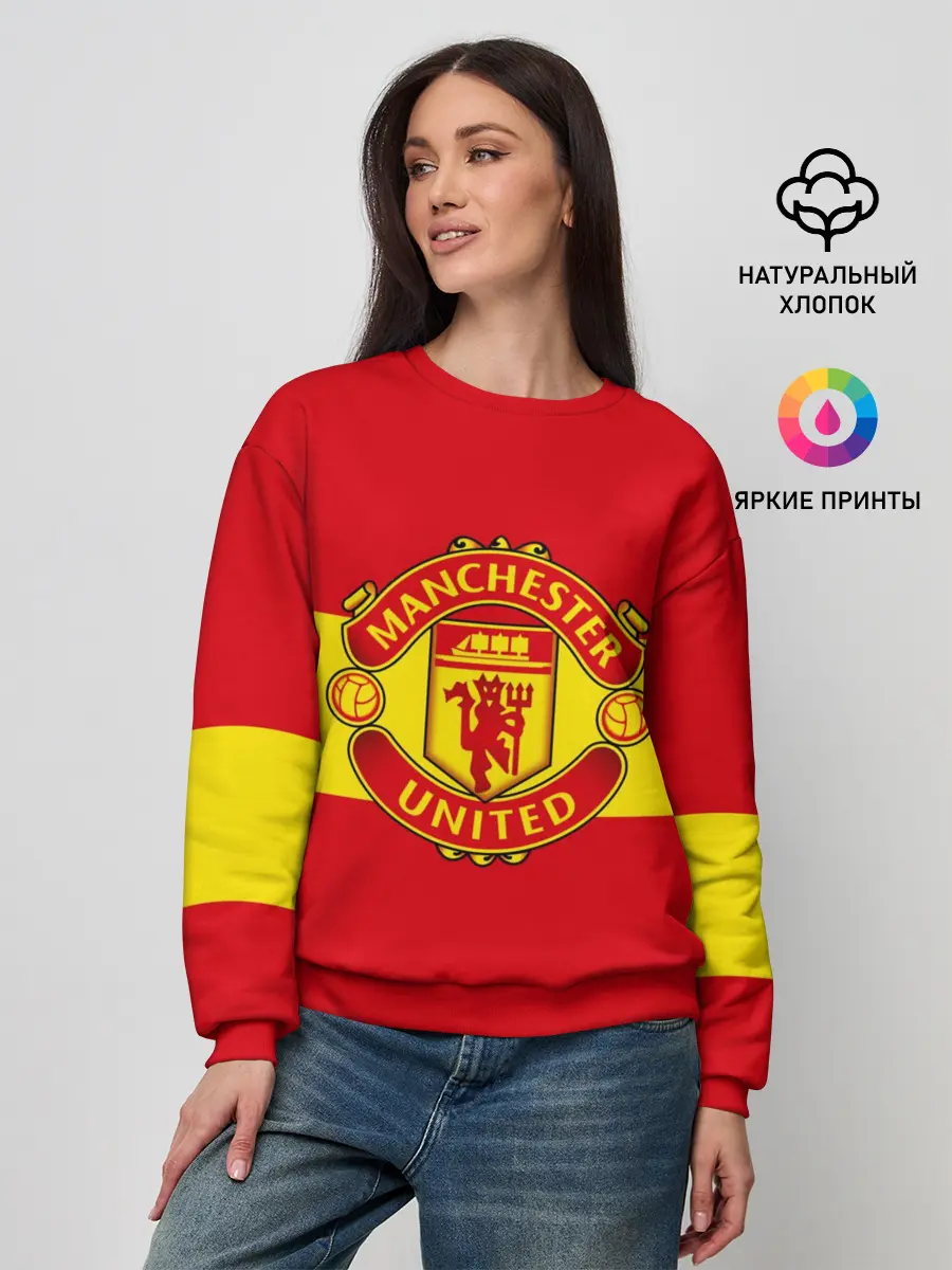 Женский свитшот / Манчестер Юнайтед ФК