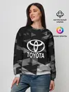 Женский свитшот / Toyota sport geometry