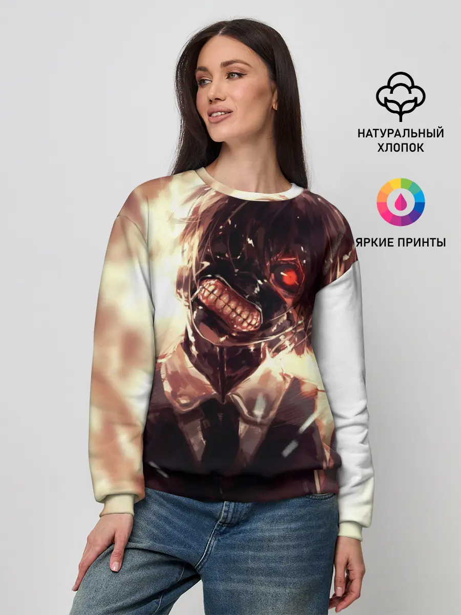 Женский свитшот / Tokyo Ghoul