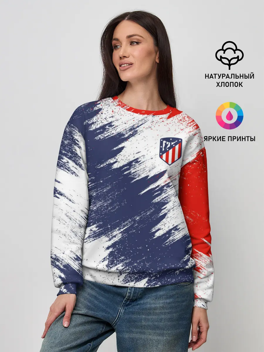 Женский свитшот / Atletico Madrid