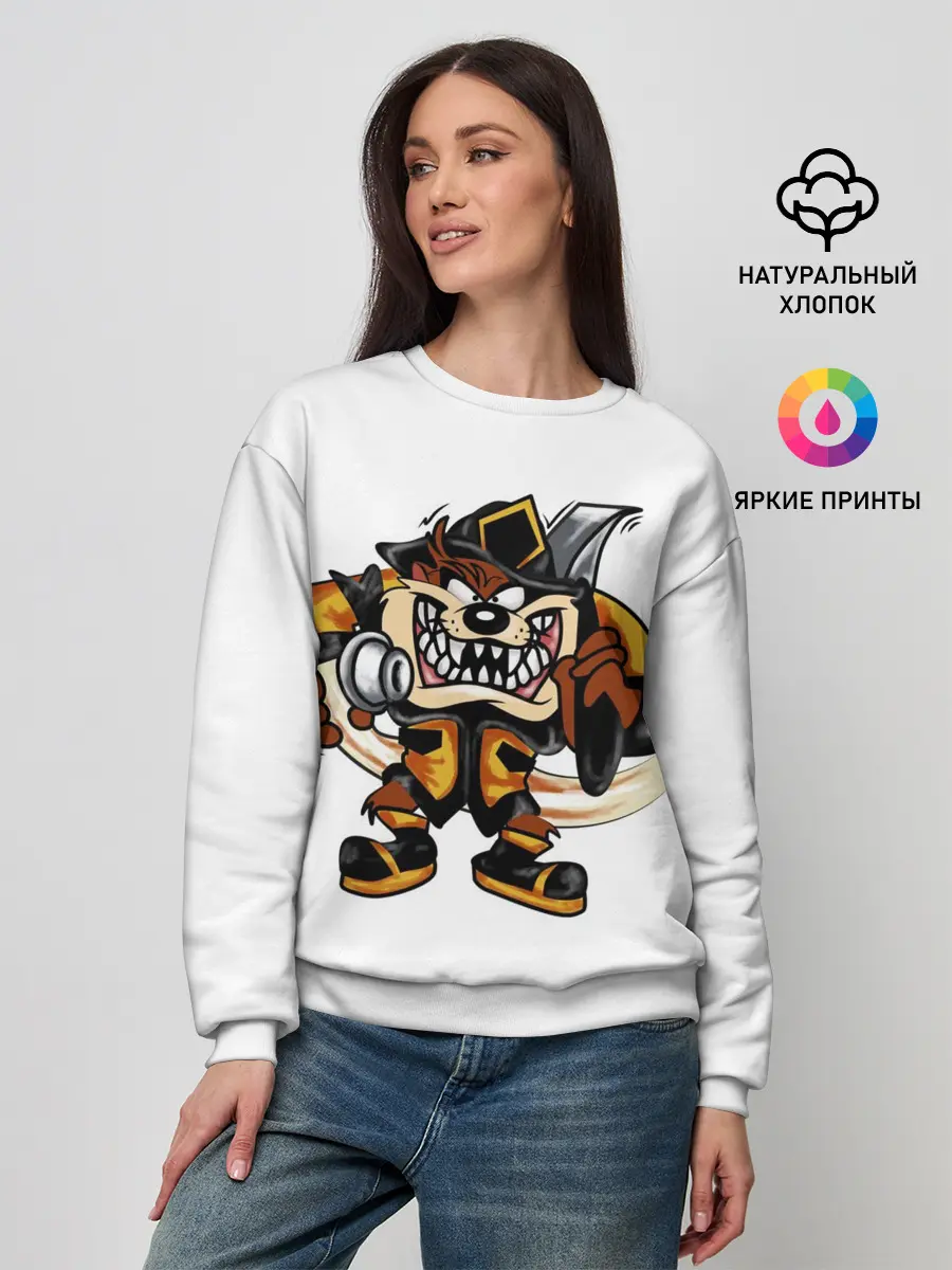 Женский свитшот / Пожарный демон