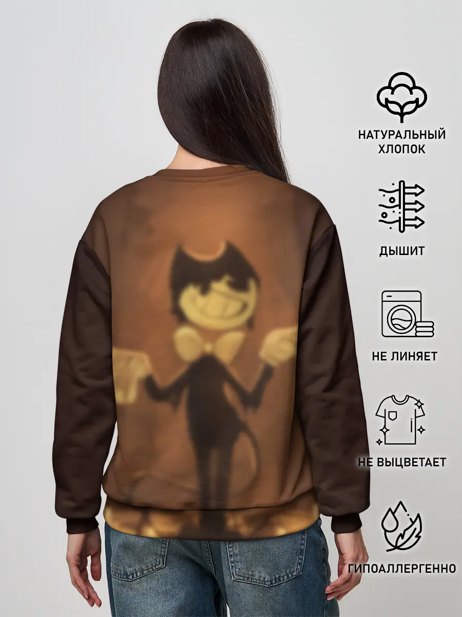 Женский свитшот / Bendy and the ink machine