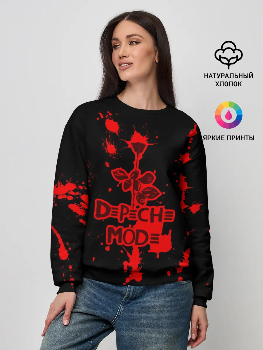 Женский свитшот / Depeche Mode