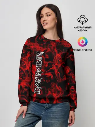 Женский свитшот / Iron Maiden