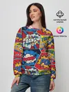 Женский свитшот / Pop art pattern