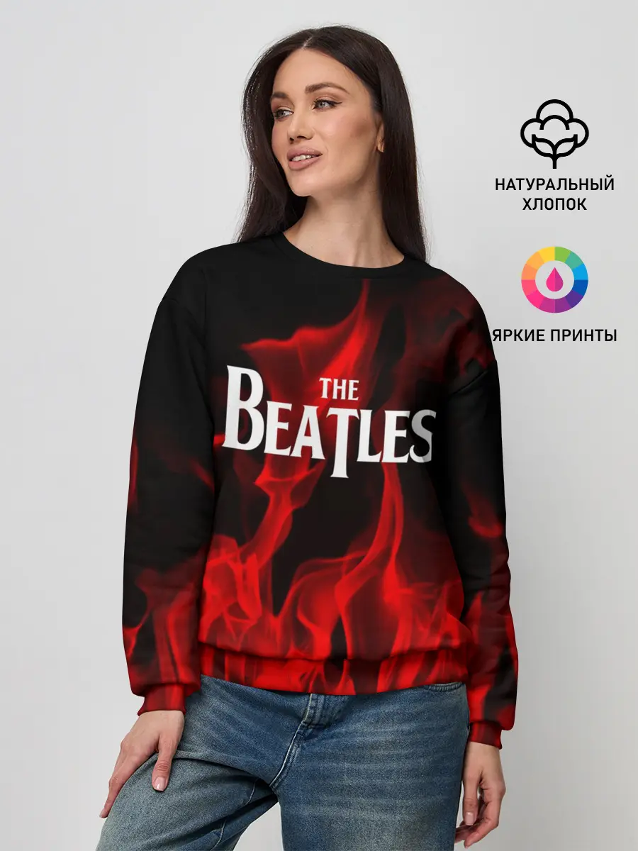 Женский свитшот / The Beatles