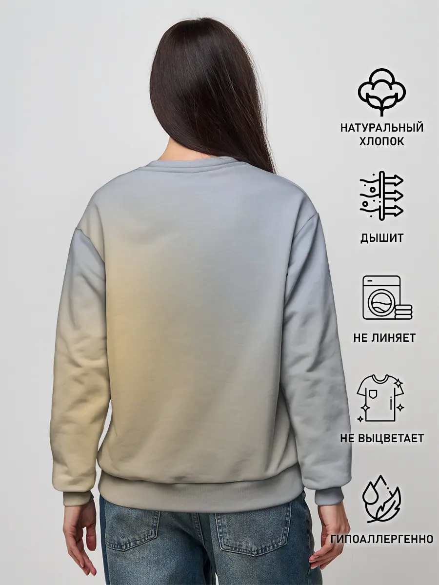 Женский свитшот / Медведь