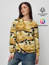 Женский свитшот / Doge мем в deal with it очках