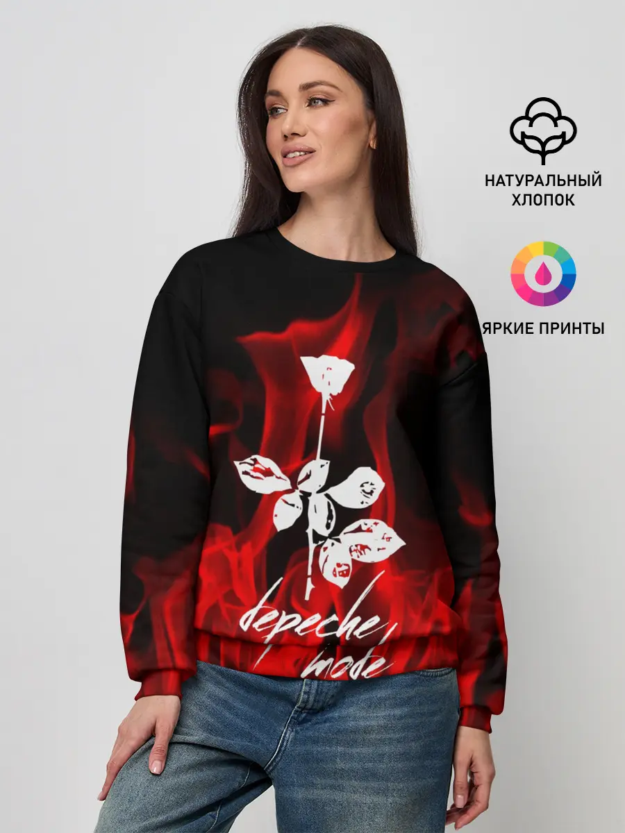 Женский свитшот / Depeche Mode