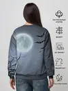 Женский свитшот / Котик-готик
