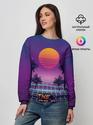 Женский свитшот / Ретро 80е