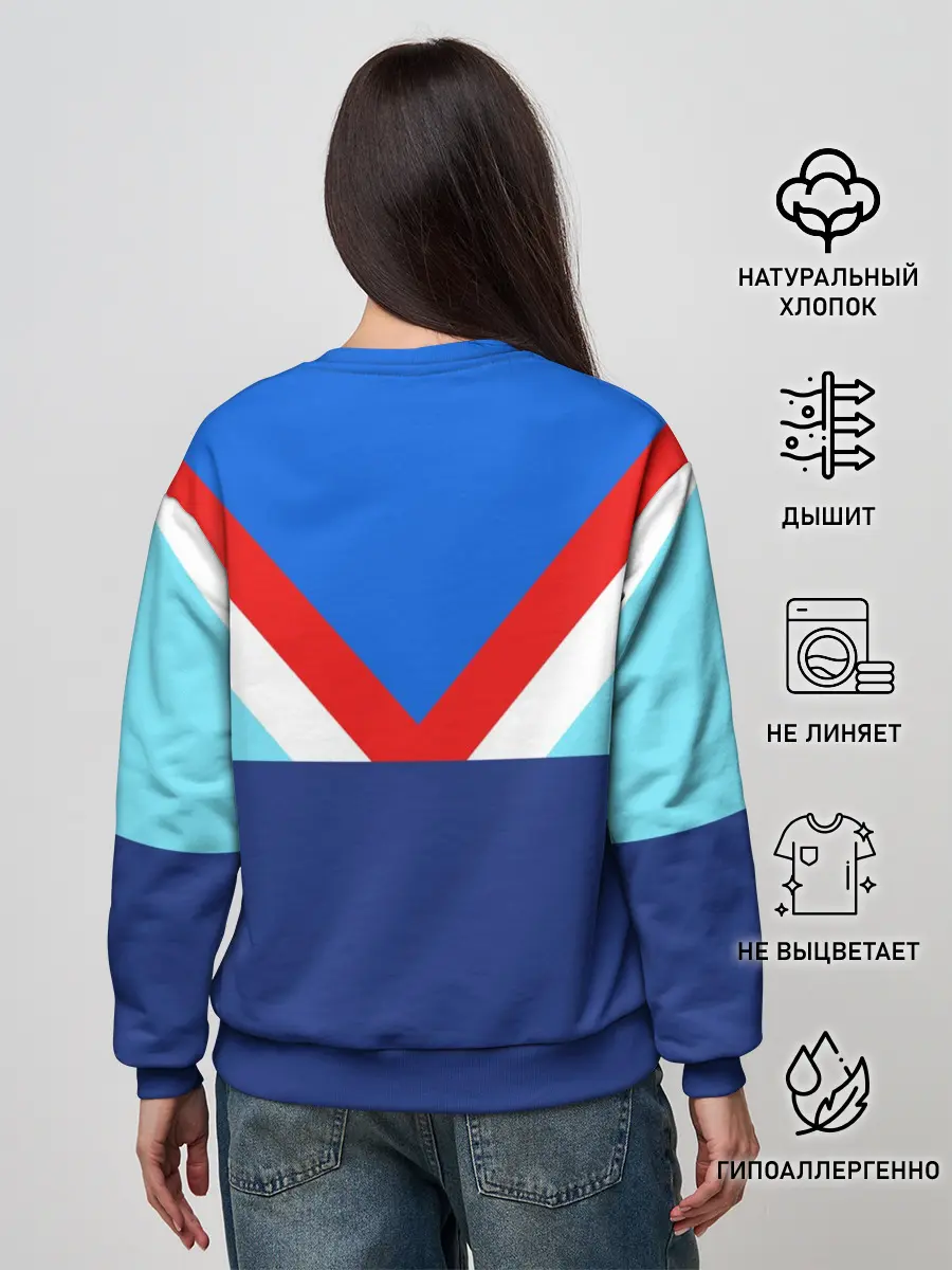 Женский свитшот / Стиль 90 х