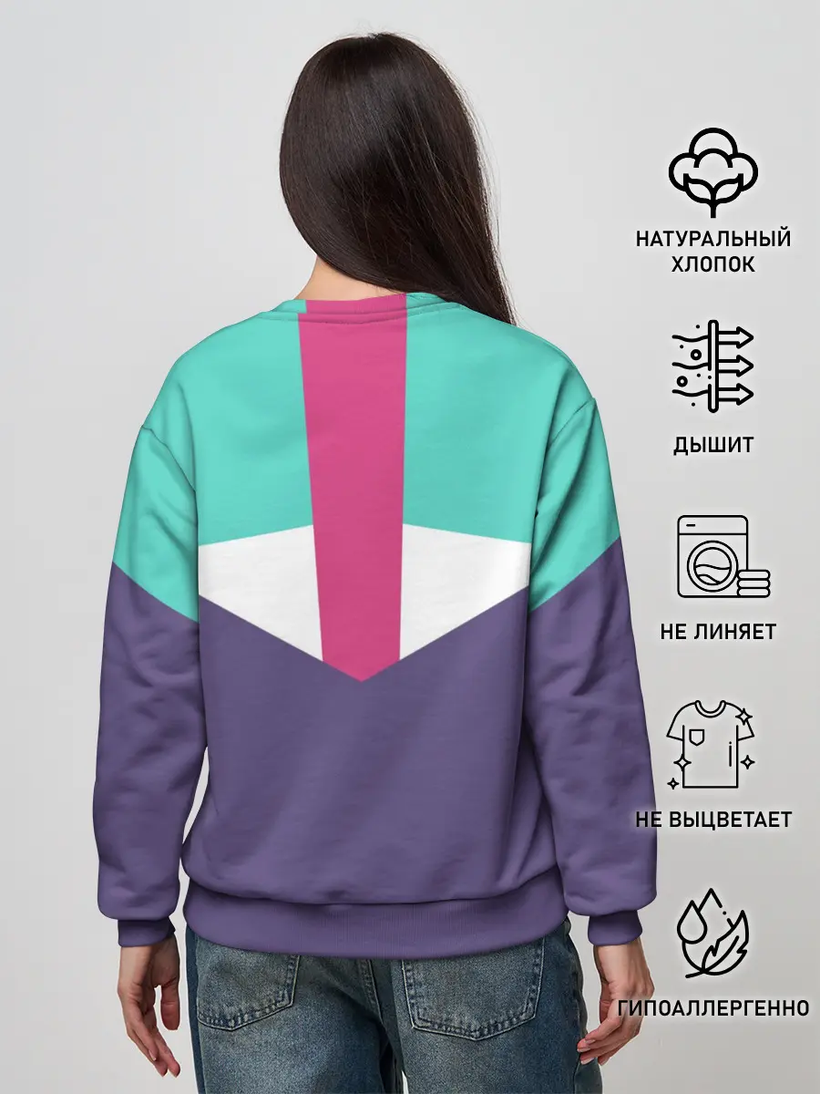 Женский свитшот / Стиль 90 х