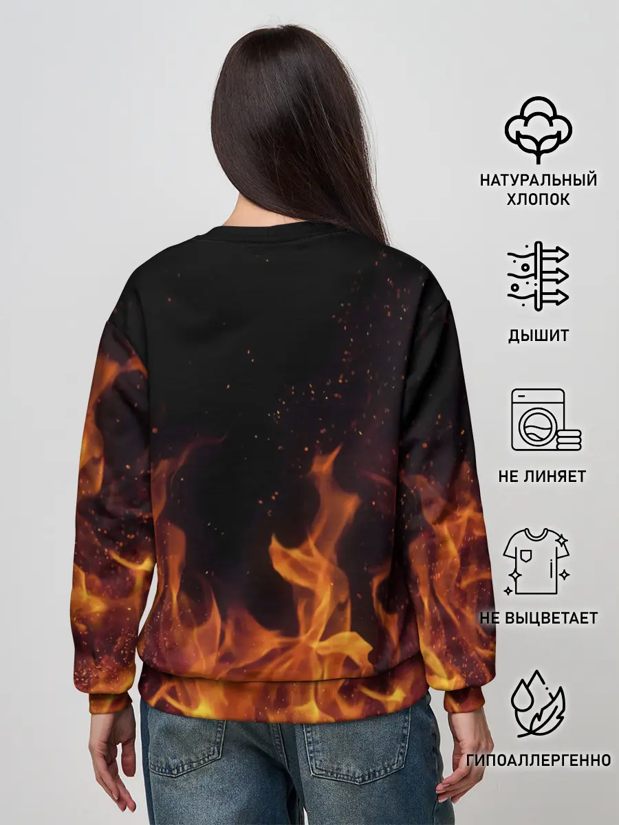 Женский свитшот / Iron Maiden