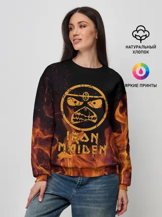 Женский свитшот / Iron Maiden
